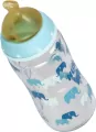NUK. Perfect Match. Butelka szklana. 240ml. 0-6 miesięcy. Niebieskie słonie. - tantis.pl