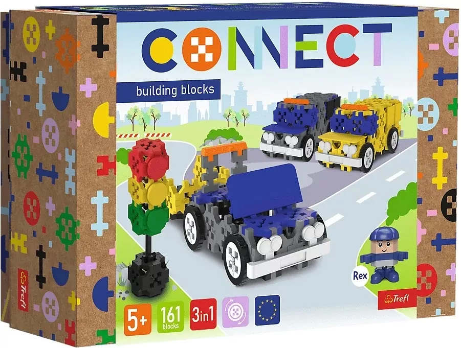 Klocki Connect - Pojazdy uprzywilejowane M - tantis.pl