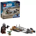 LEGO® Star Wars. Śmigacz Mandalorianina i Grogu  75436 - tantis.pl