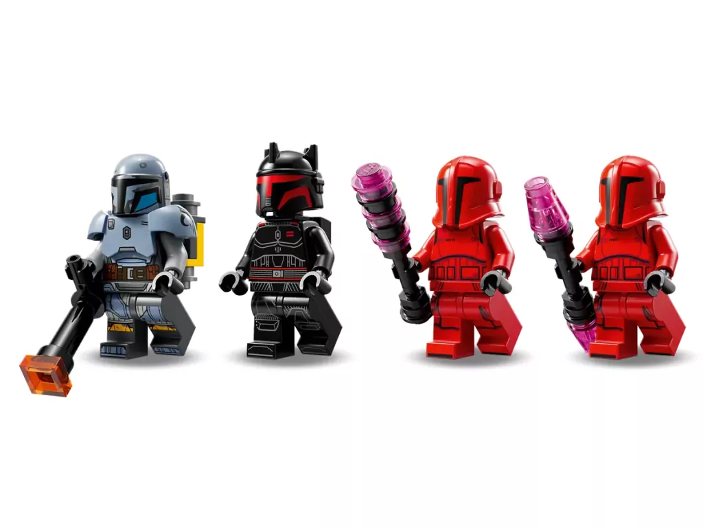 LEGO® Star Wars. Pojedynek Paza Vizsli i Moffa Gideona 75386 - tantis.pl