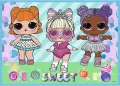 L.O.L Surprice Puzzle 4w1 - tantis.pl