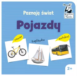 Pojazdy. Poznaję świat. Kapitan Nauka
