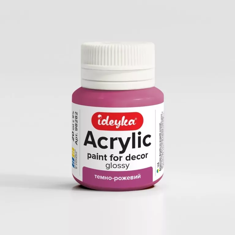 Farba akrylowa Ciemny róż 20ml - tantis.pl
