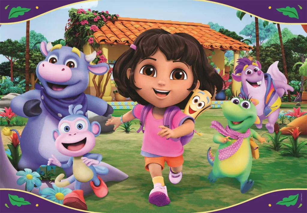 Puzzle 24 Maxi Super Kolor Dora - tantis.pl