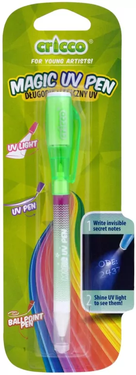 Długopis magiczny Invisible UV - tantis.pl
