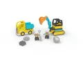 LEGO DUPLO Town. Ciężarówka i koparka gąsienicowa. 10931 - tantis.pl