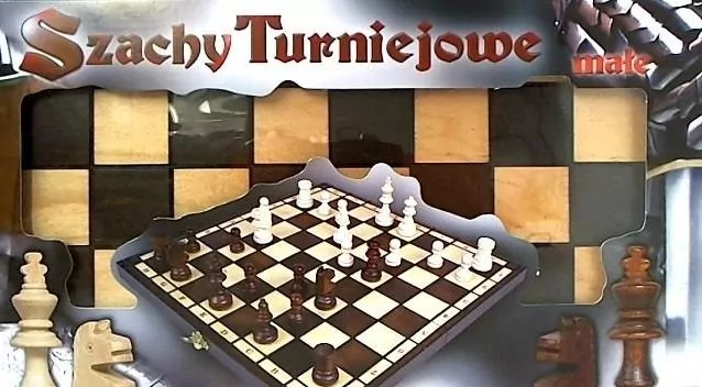 Szachy turniejowe małe 38 cm - tantis.pl