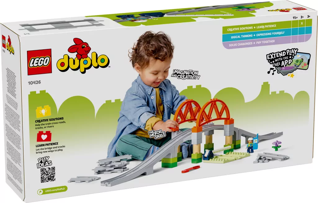 LEGO(R) DUPLO 10426 Most i tory kolejowe - tantis.pl