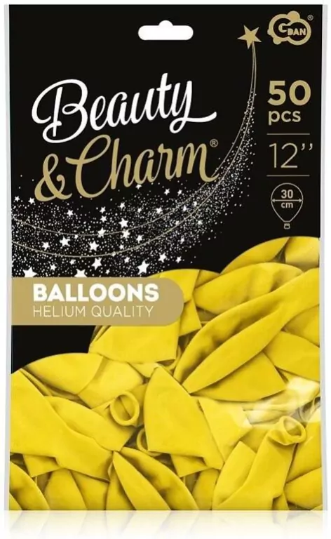 Balony Beauty&Charm pastelowe 30cm 50szt - tantis.pl