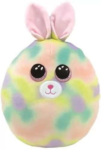 Squish-a-Boos Furry pastelowy królik 22cm - tantis.pl
