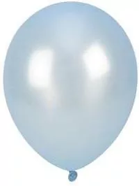 Balony metalizowane błękitne 25cm - tantis.pl