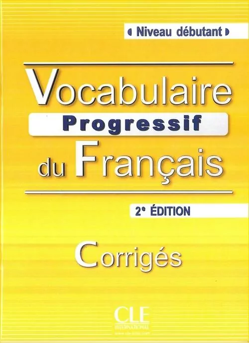 Vocabulaire progressif du Francais niveau debutant - tantis.pl