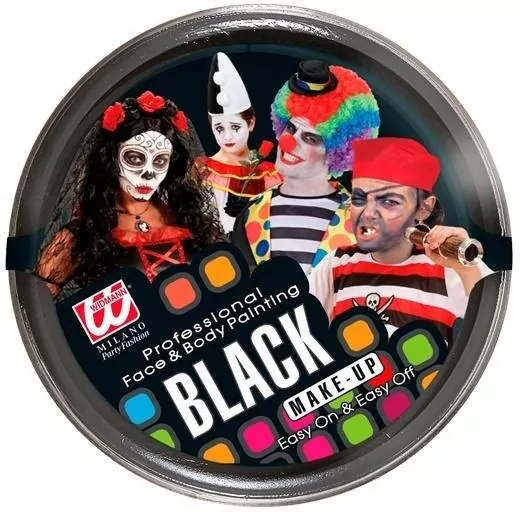 Farba do makijażu czarna - tantis.pl