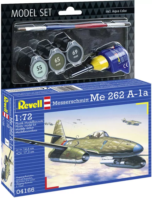 Model Set Messerschmitt Me 262 A-1a - tantis.pl