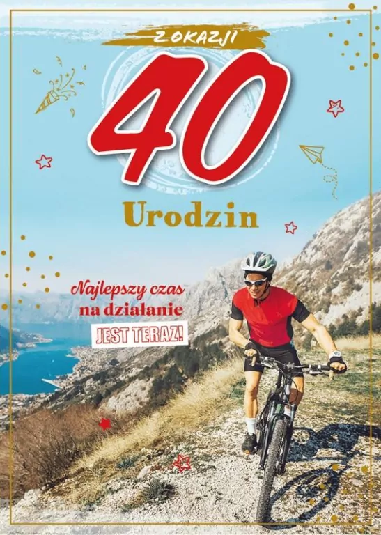 Karnet. Z okazji 40 urodzin - tantis.pl