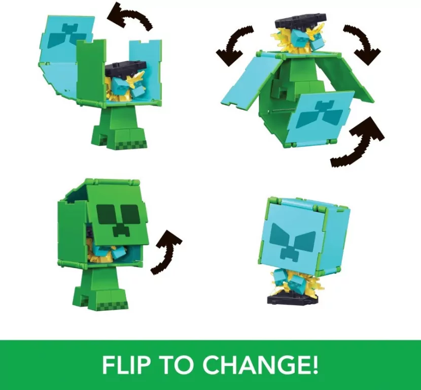 Figurka Minecraft z transformacją 2w1, Creeper - tantis.pl