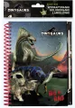 Notes kreatywny z wydrapywankami. Dinozaur - tantis.pl
