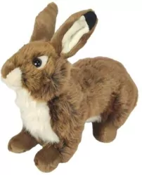 Królik brązowy 28cm