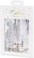 Kurtyna srebrny 90x250cm - tantis.pl
