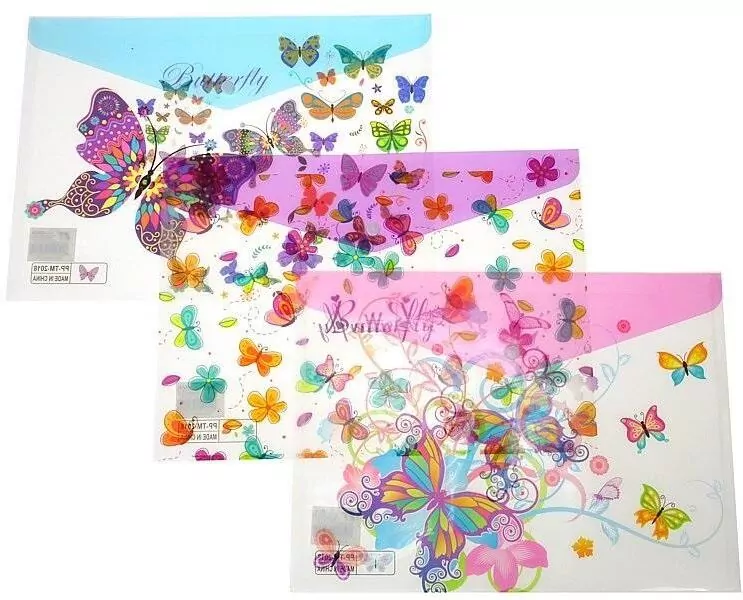 Teczka A4 plastikowa. Mix - tantis.pl