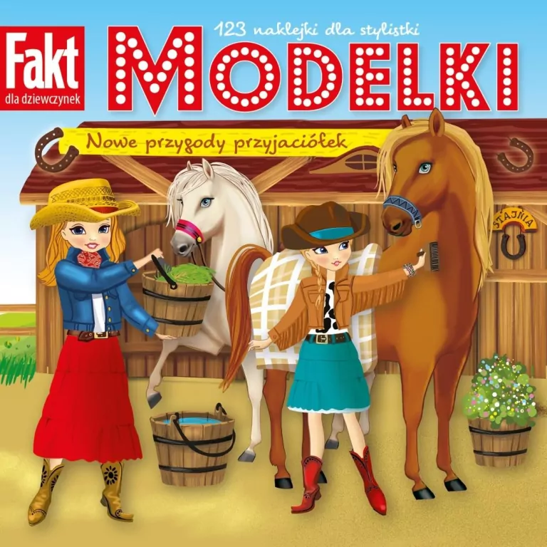 Modelki. Nowe przygody przyjaciółek + naklejki - tantis.pl