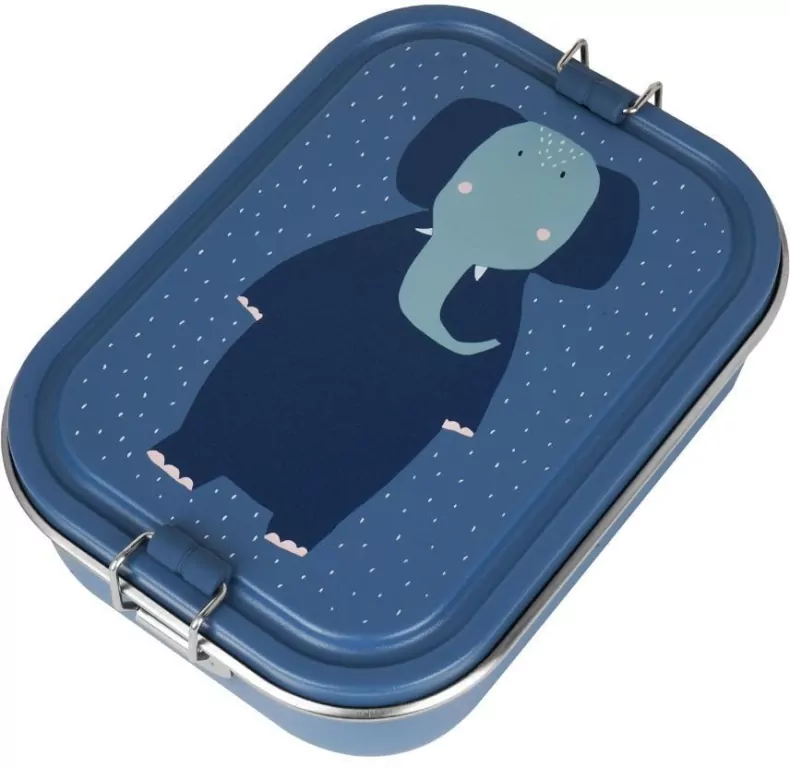 Lunch box stalowy duży Słoń - tantis.pl