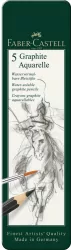 Ołówek Graphite Aquarelle 5 sztuk w metalowym opakowaniu