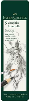 Ołówek Graphite Aquarelle 5 sztuk w metalowym opakowaniu