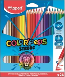 Kredki trójkątne. Colorpeps Strong 24 kolory