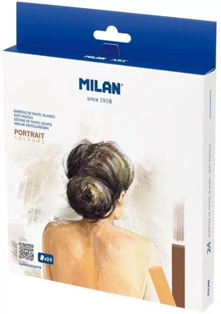 Pastele miękkie 24 kolorów MILAN - tantis.pl