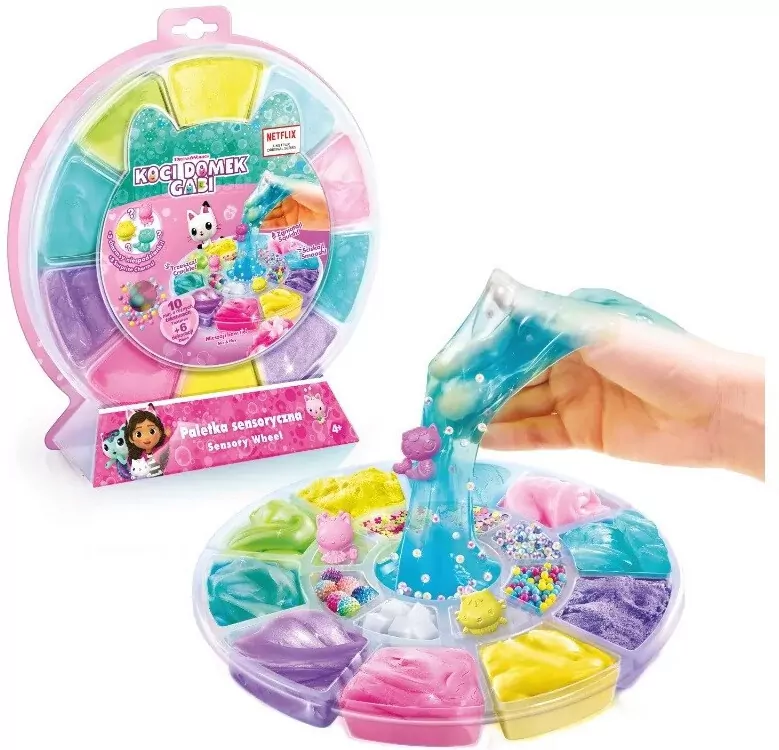 Koci Domek Gabi. Paletka sensoryczna - tantis.pl