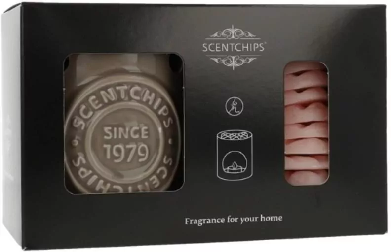 Zestaw - kominek i wosk zapachowy Freesia Lychee - tantis.pl