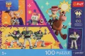 Puzzle 100 Toy Story 5 + plakat TREFL - tantis.pl