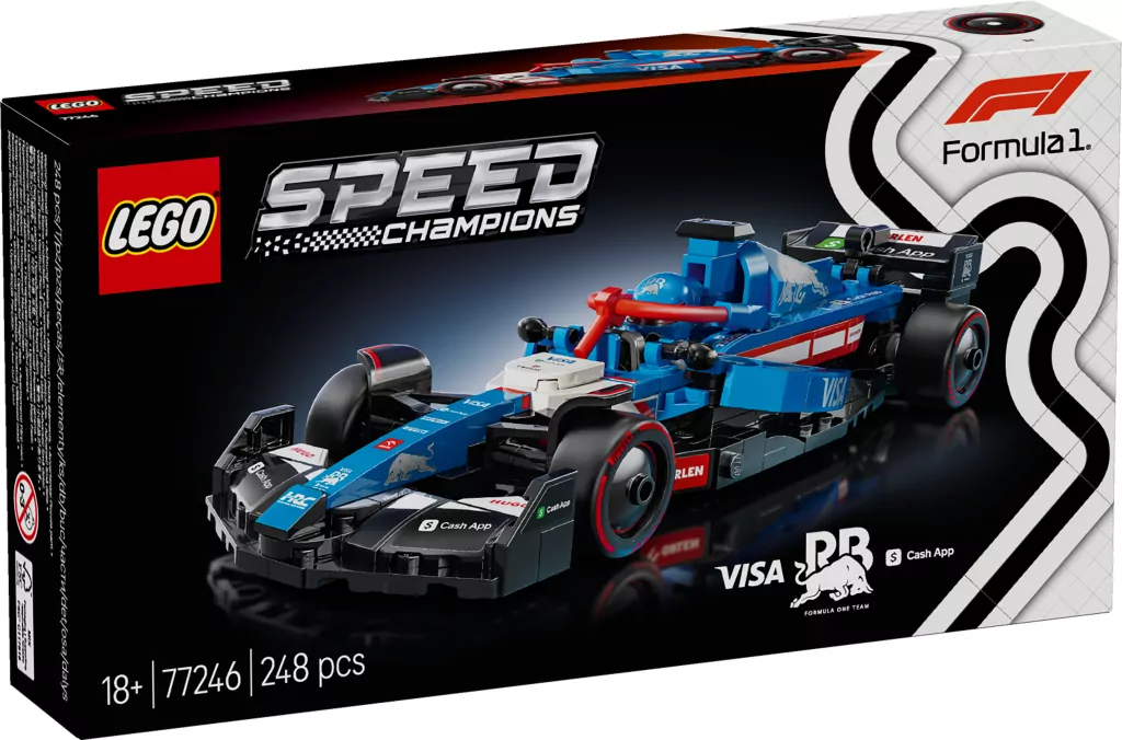 LEGO® Speed Champions. Bolid F1® Visa Cash App RB VCARB 01 77246 - tantis.pl