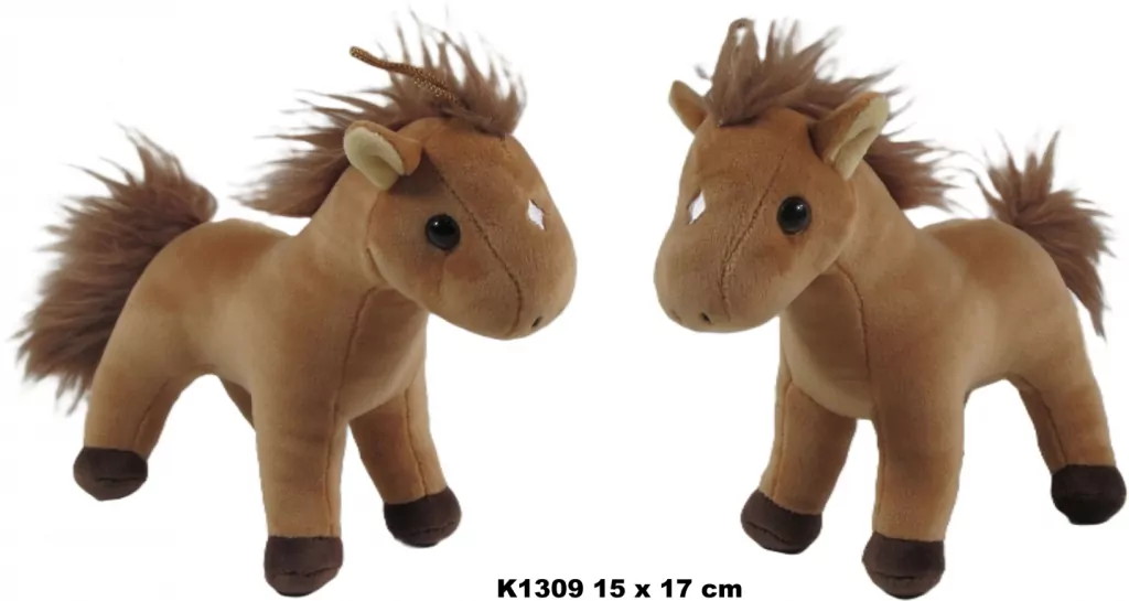 Koń brązowy 17cm - tantis.pl