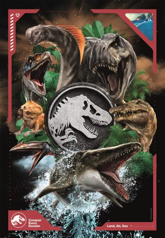 Puzzle 180 Jurassic World - tantis.pl