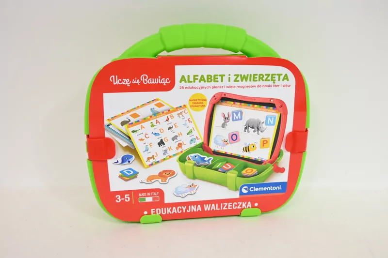 Walizeczka edukacyjna alfabet i zwierzęta - tantis.pl