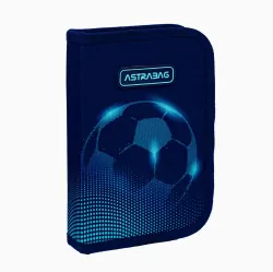 Piórnik 2klapk bez wyp Astrabag Football Light AC1