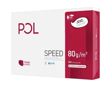 Papier ksero POLspeed. 80g 500 arkuszy A4 - tantis.pl