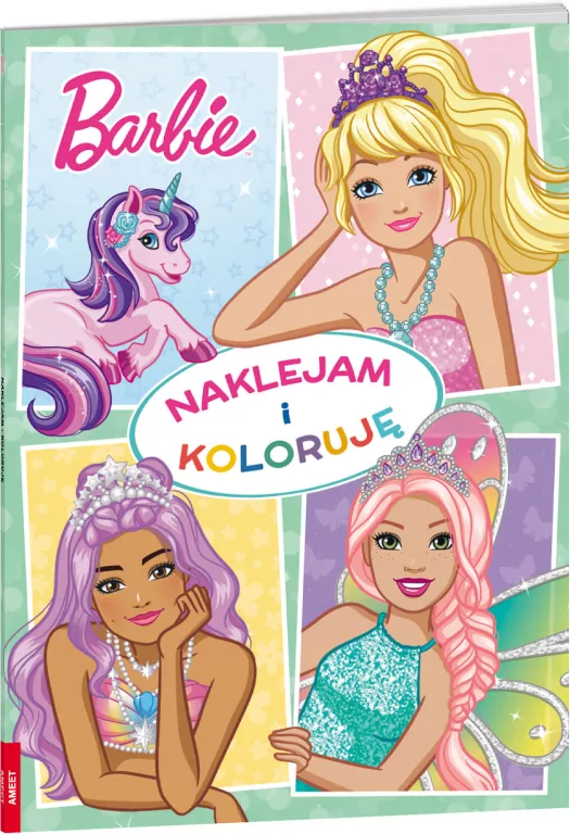 Barbie Dreamtopia Naklejam i koloruję - tantis.pl