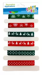 Wstążka dekoracyjna ozdobna Boże Narodzenie 6m