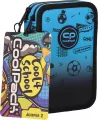 Coolpack, Piórnik podwójny z wyposażeniem Jumper 2 - Game Over Gradient Blue (F066008) - tantis.pl