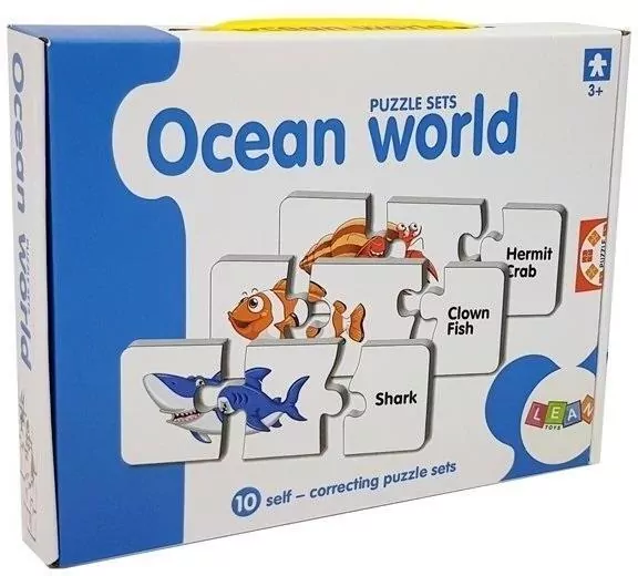Puzzle edukacyjne ocean 10el - tantis.pl