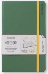 Bookaroo Notatnik Journal A5. Ciemna zieleń