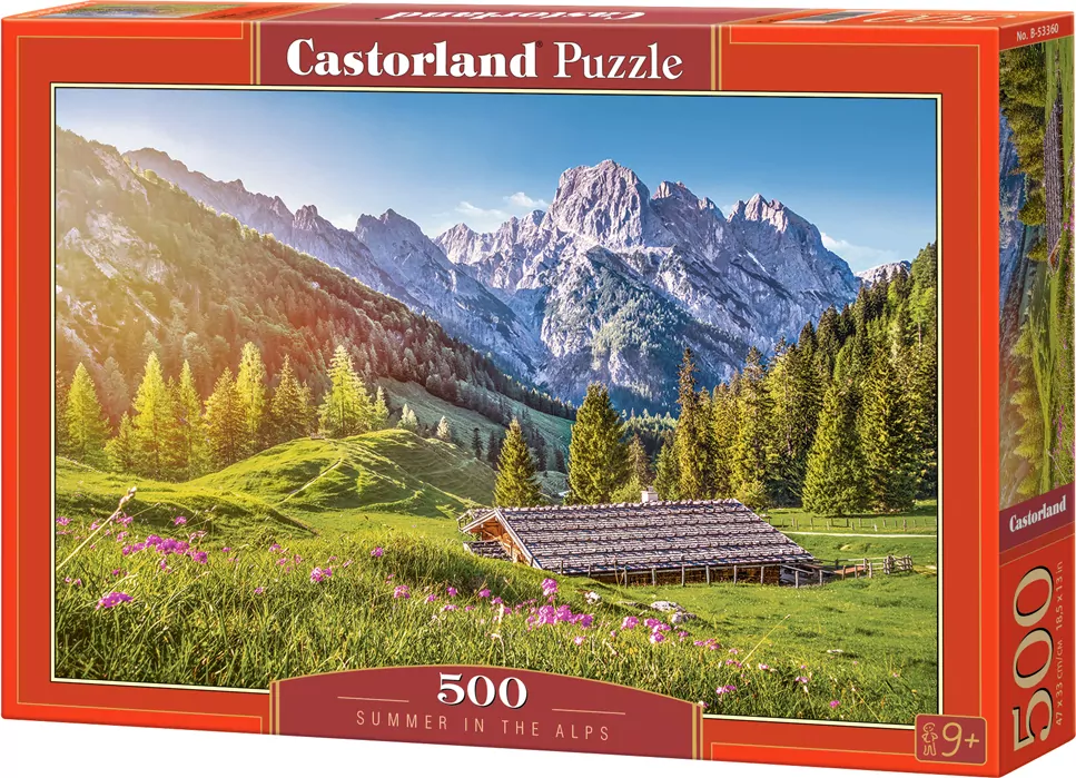 Castor. Puzzle 500. Lato w Alpach - tantis.pl
