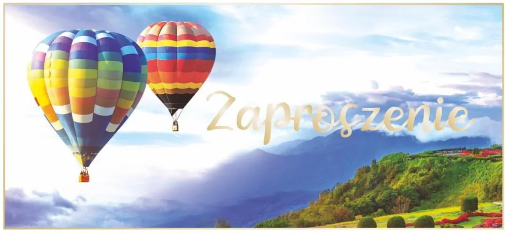Zaproszenie Uniwersalne Z102 (5szt) - tantis.pl