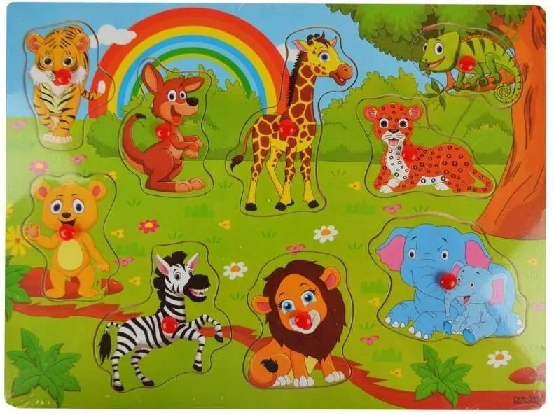 Puzzle zwierzęta ZRP-202 - tantis.pl