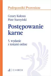 Postępowanie karne z testami online w.5 - tantis.pl