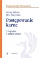 Postępowanie karne z testami online w.5 - tantis.pl