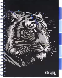 Kołozeszyt Pads A4/100K kratka Tygrys